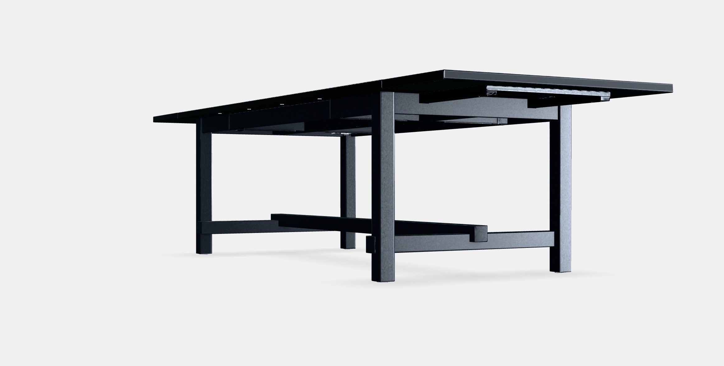 NORDVIKEN Extendable table 2 Low-poly 3D model_5