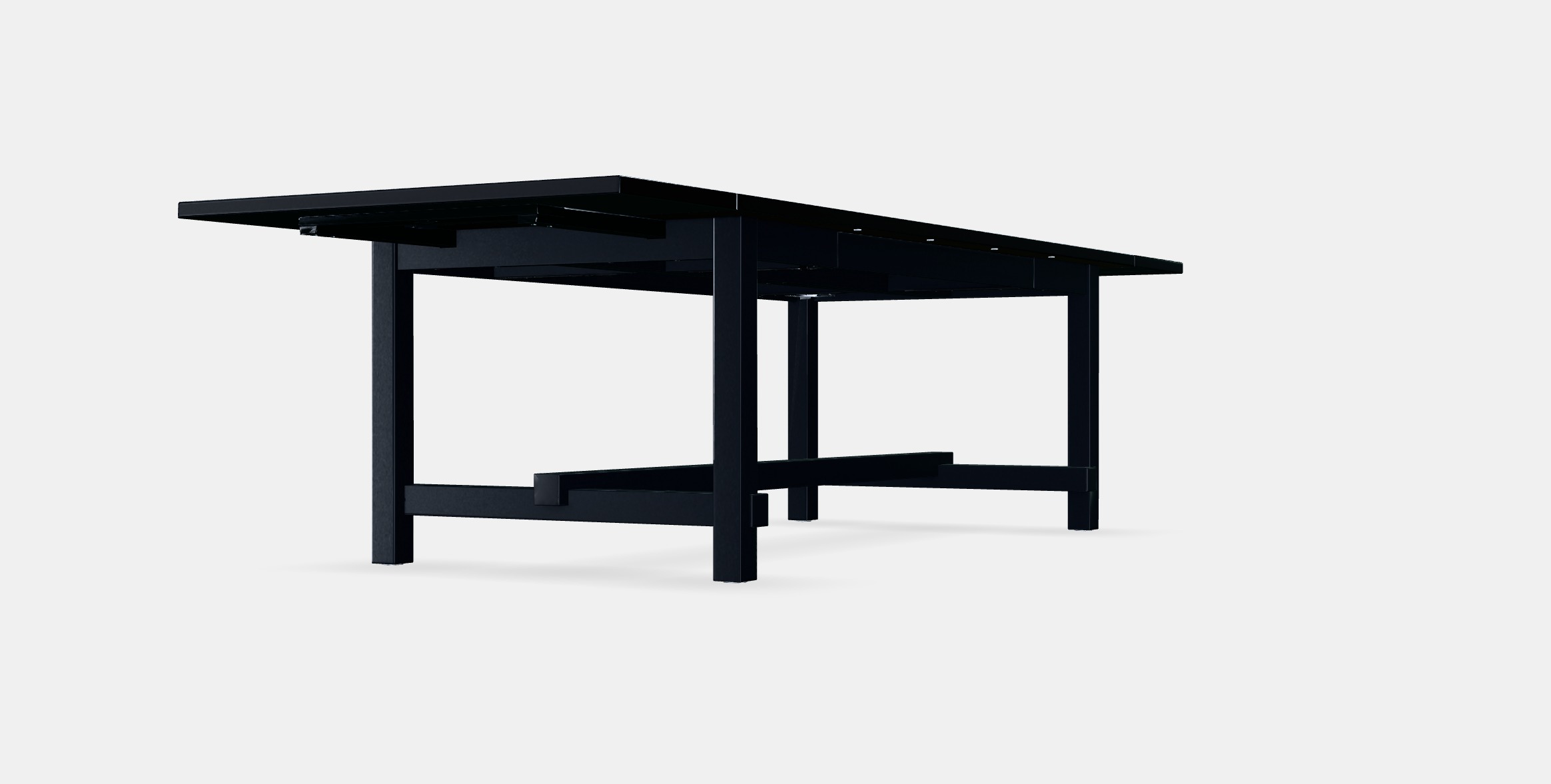 NORDVIKEN Extendable table 2 Low-poly 3D model_6