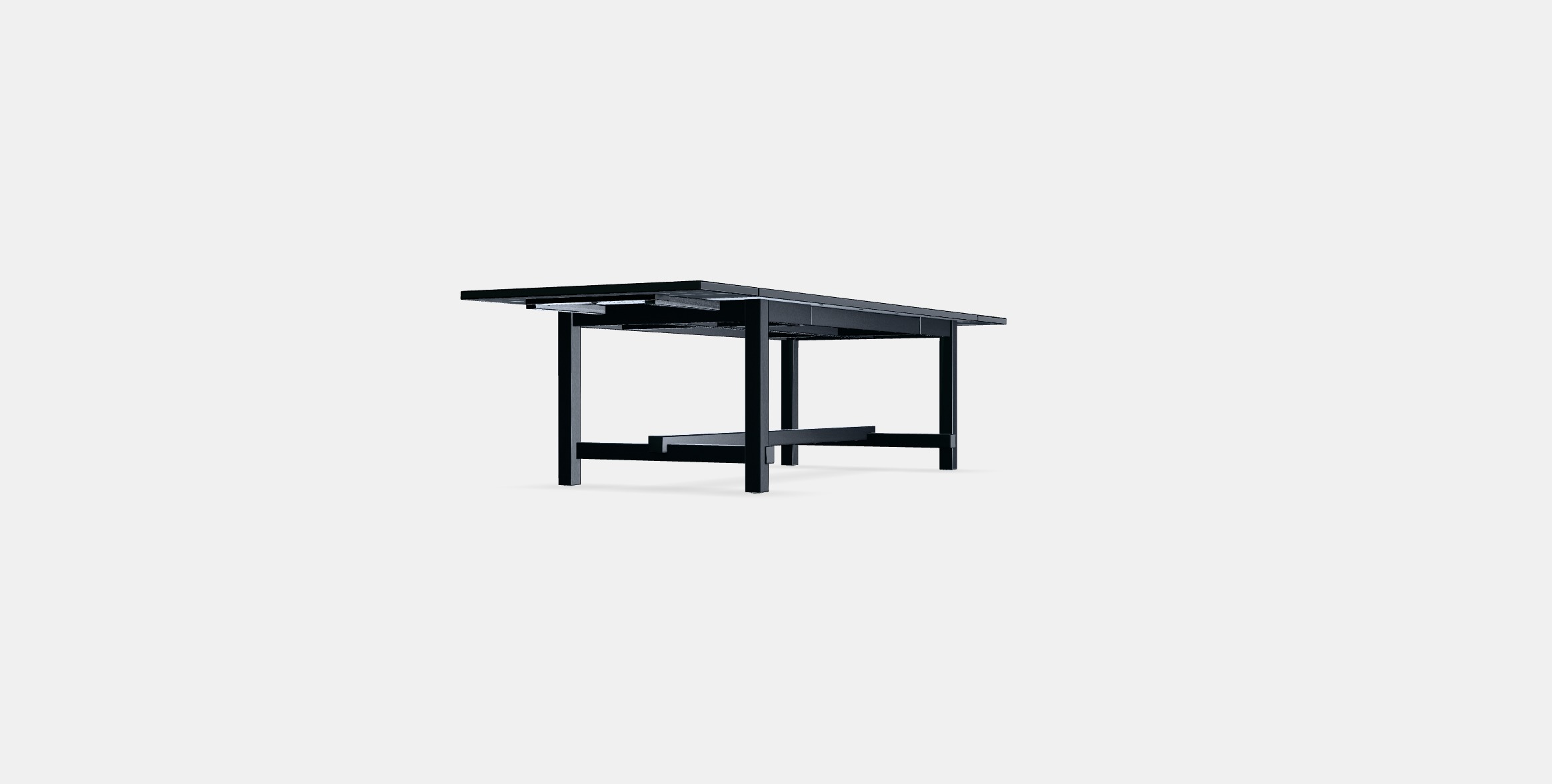 NORDVIKEN Extendable table 2 Low-poly 3D model_12