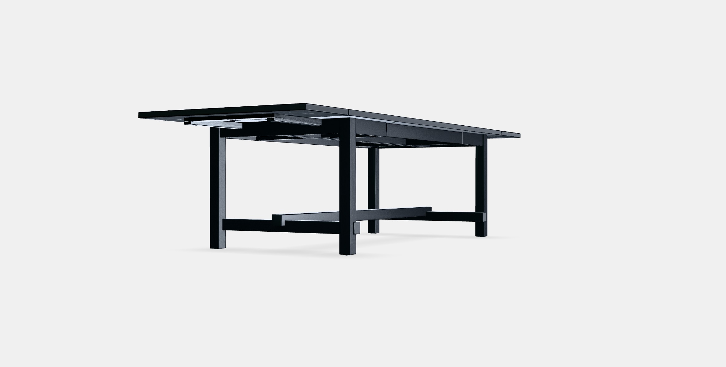 NORDVIKEN Extendable table 2 Low-poly 3D model_13