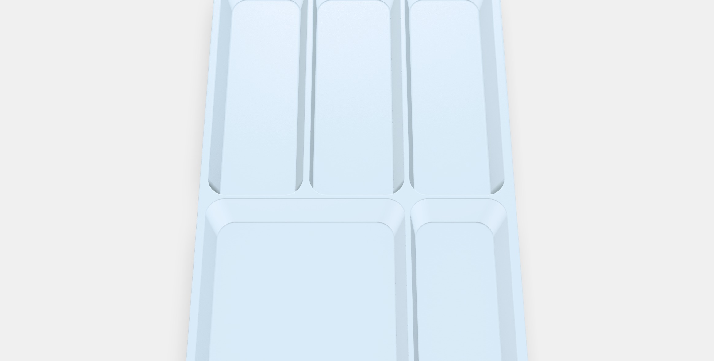 STODJA Cutlery tray Low-poly 3D model_4