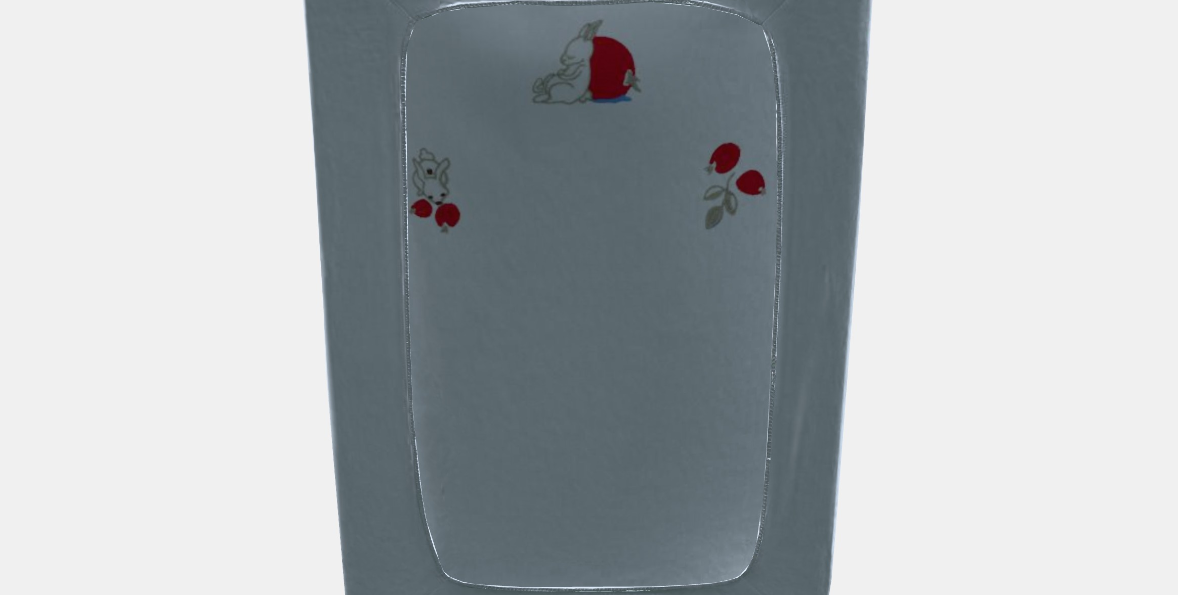 VADRA cover for changing mat 1 Low-poly 3D model_9