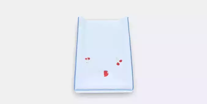 VADRA cover for changing mat 1 Low-poly 3D model