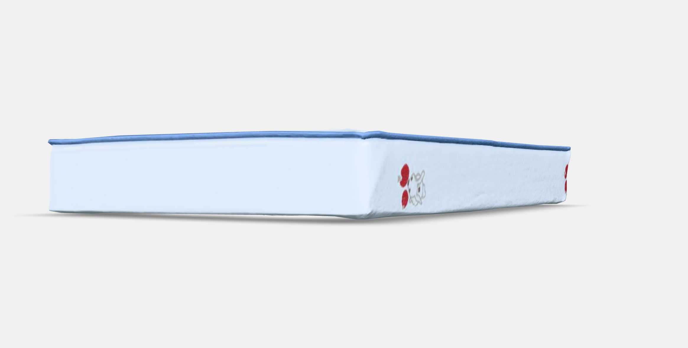 VADRA cover for changing mat 1 Low-poly 3D model_5