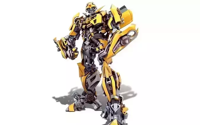 bumblebee dance  riggg 3D model