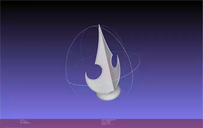 Avatar Azula Headgear 3D print model