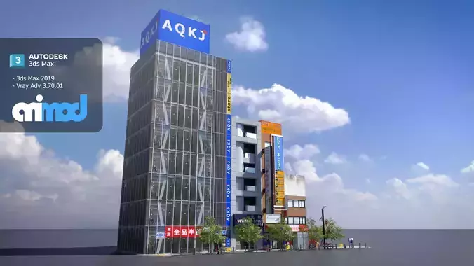 Japanese Streetscape Akihabara 0002