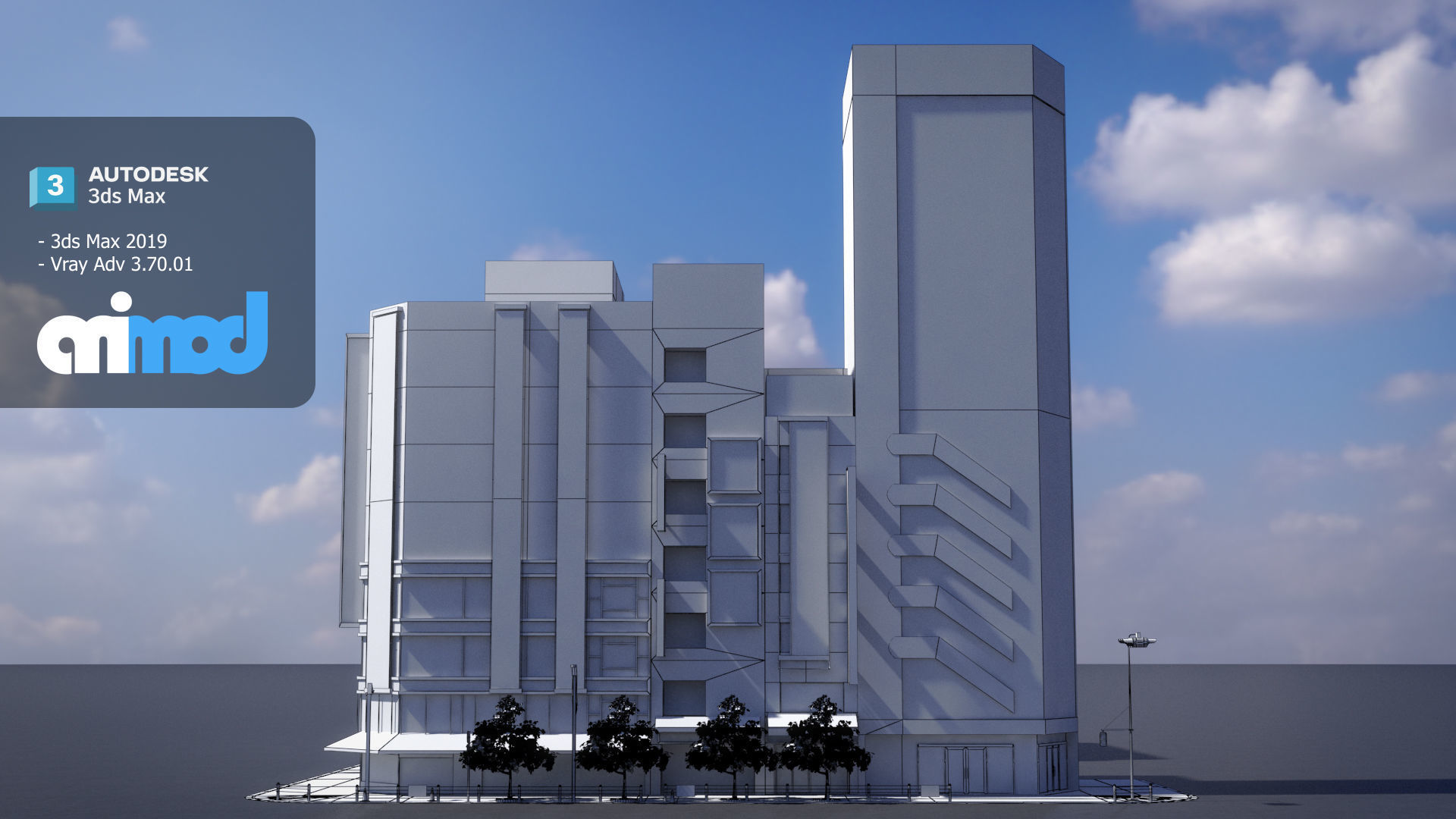 Japanese Streetscape Akihabara 0003 3D model_8