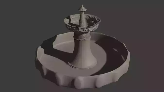 ornate fountain