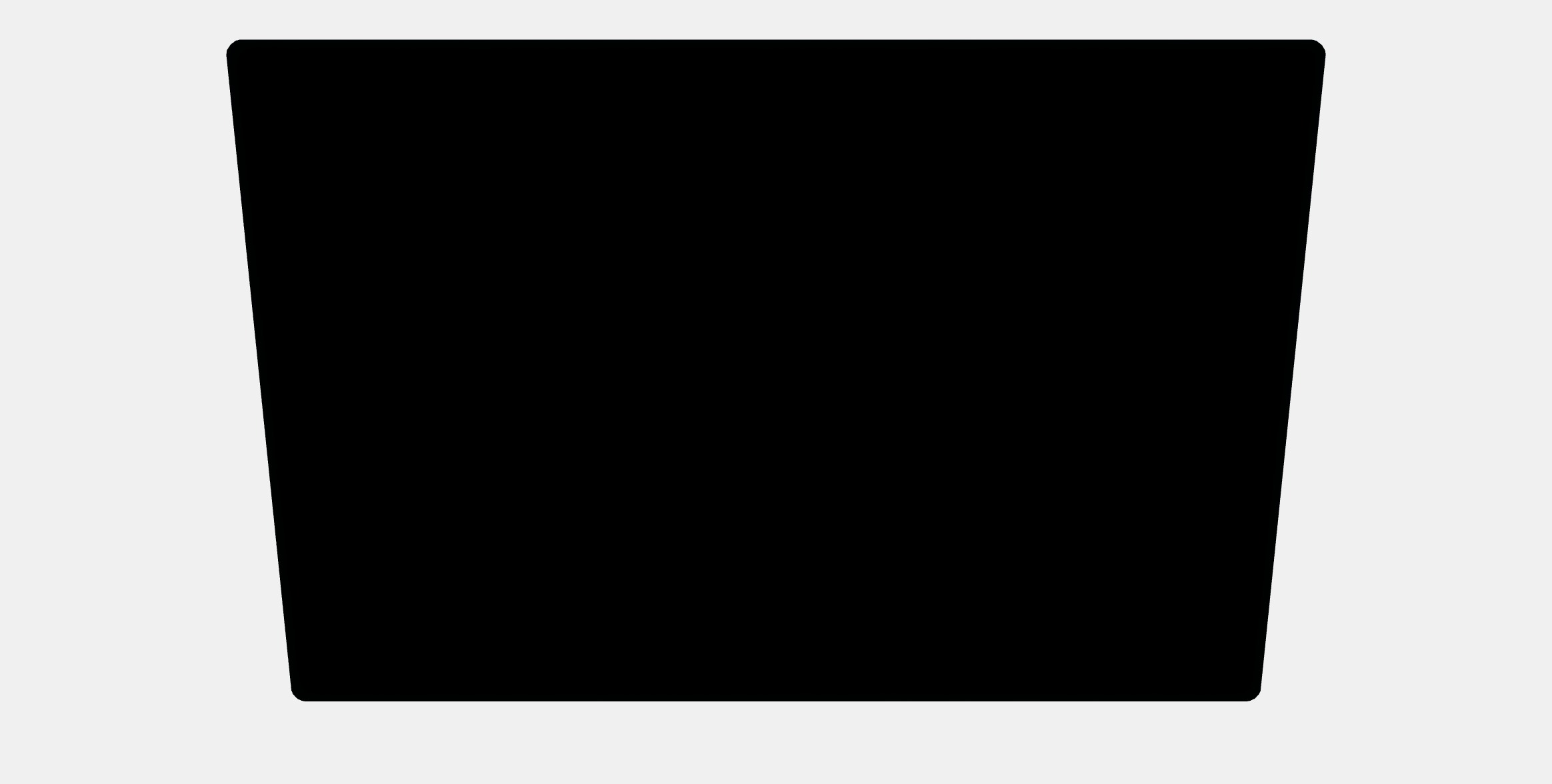 SKRUTT Desk pad Low-poly 3D model_7