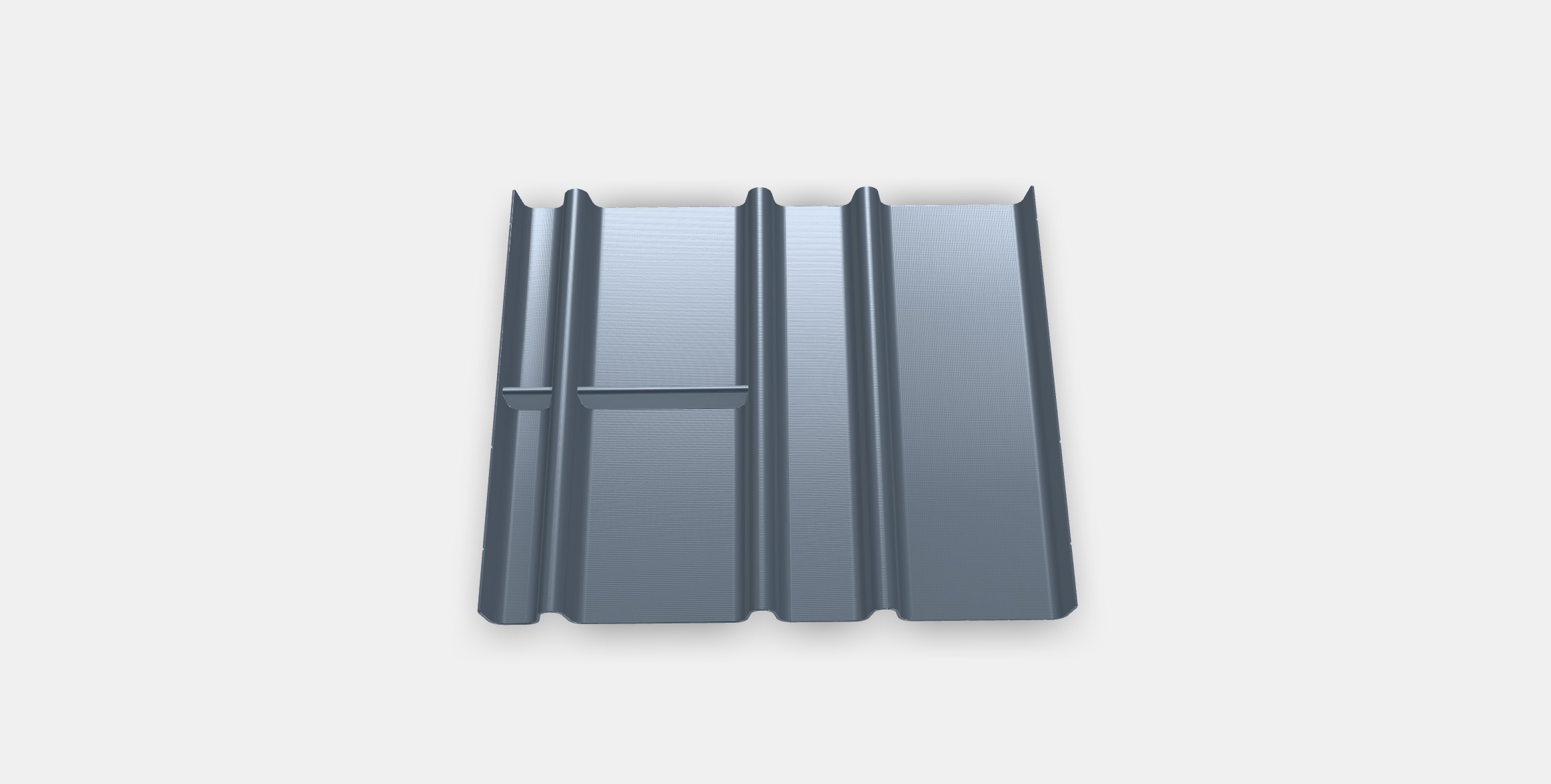 SUMMERA Drawer insert with 6 compartments Low-poly 3D model_3