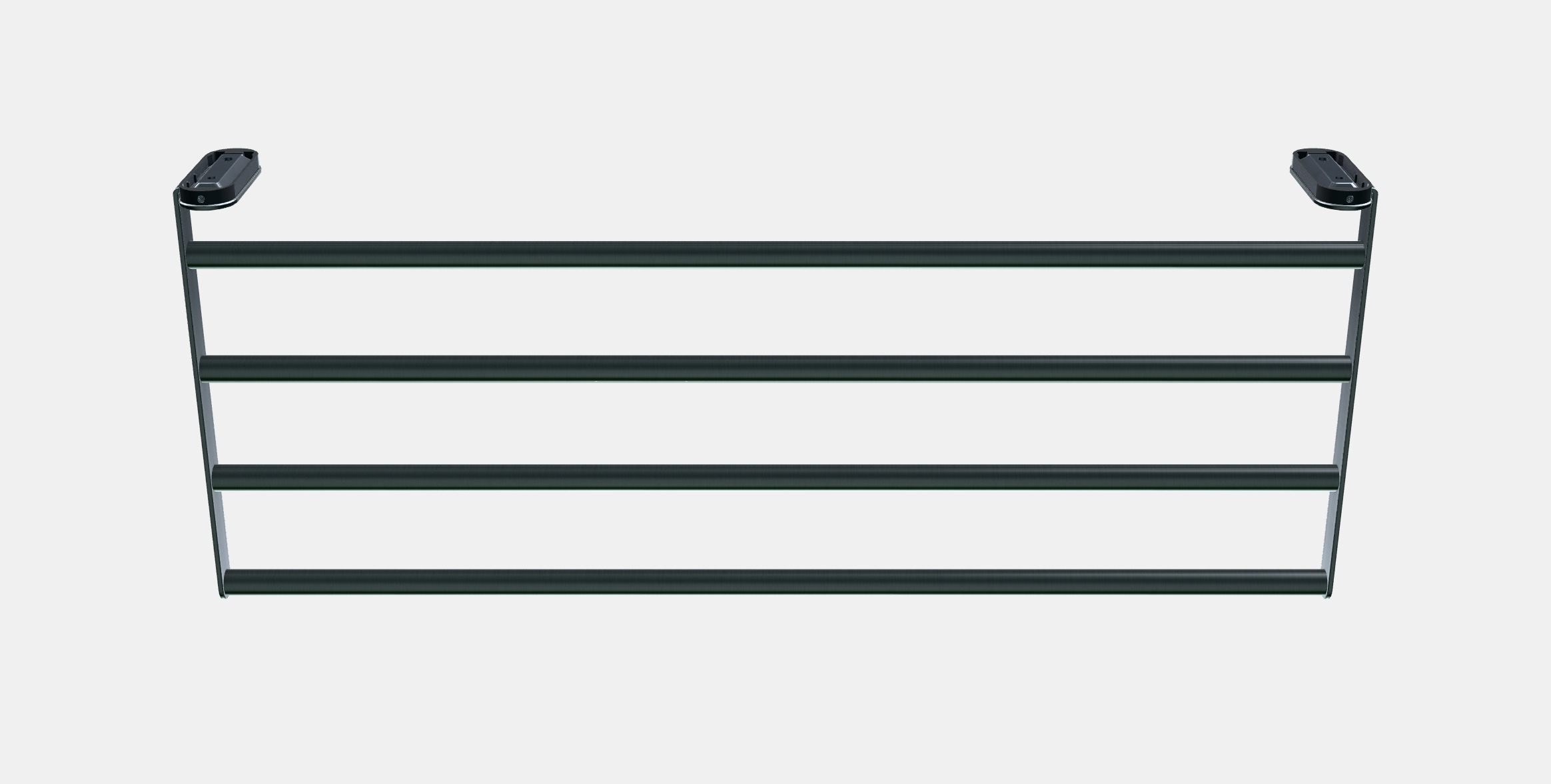 BROGRUND Wall shelf with towel rail Low-poly 3D model_8