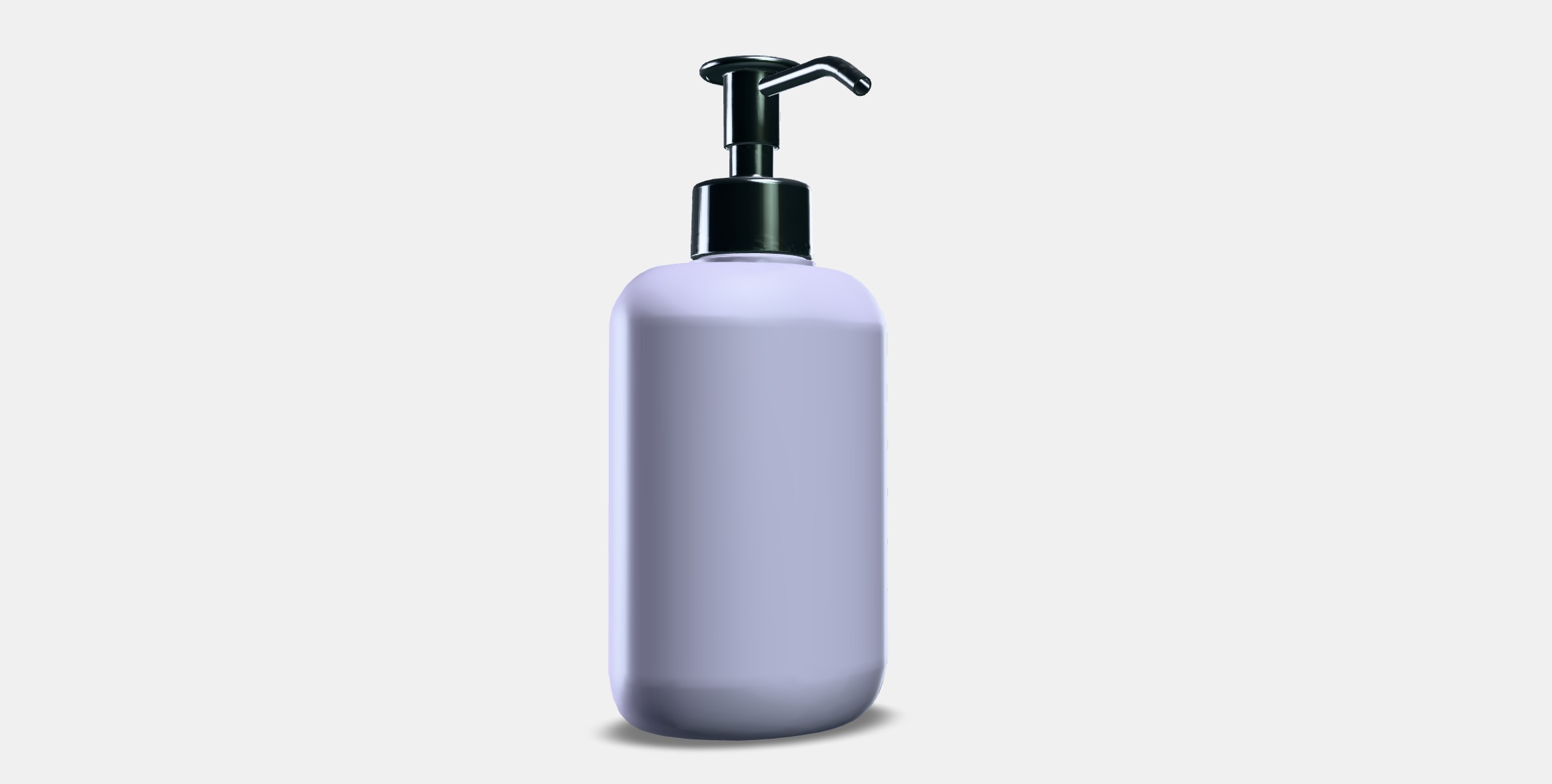 EKOLN Soap dispenser 2 Low-poly 3D model_3