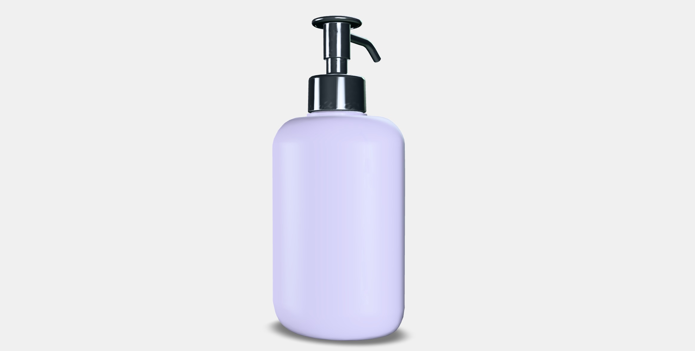 EKOLN Soap dispenser 2 Low-poly 3D model_4