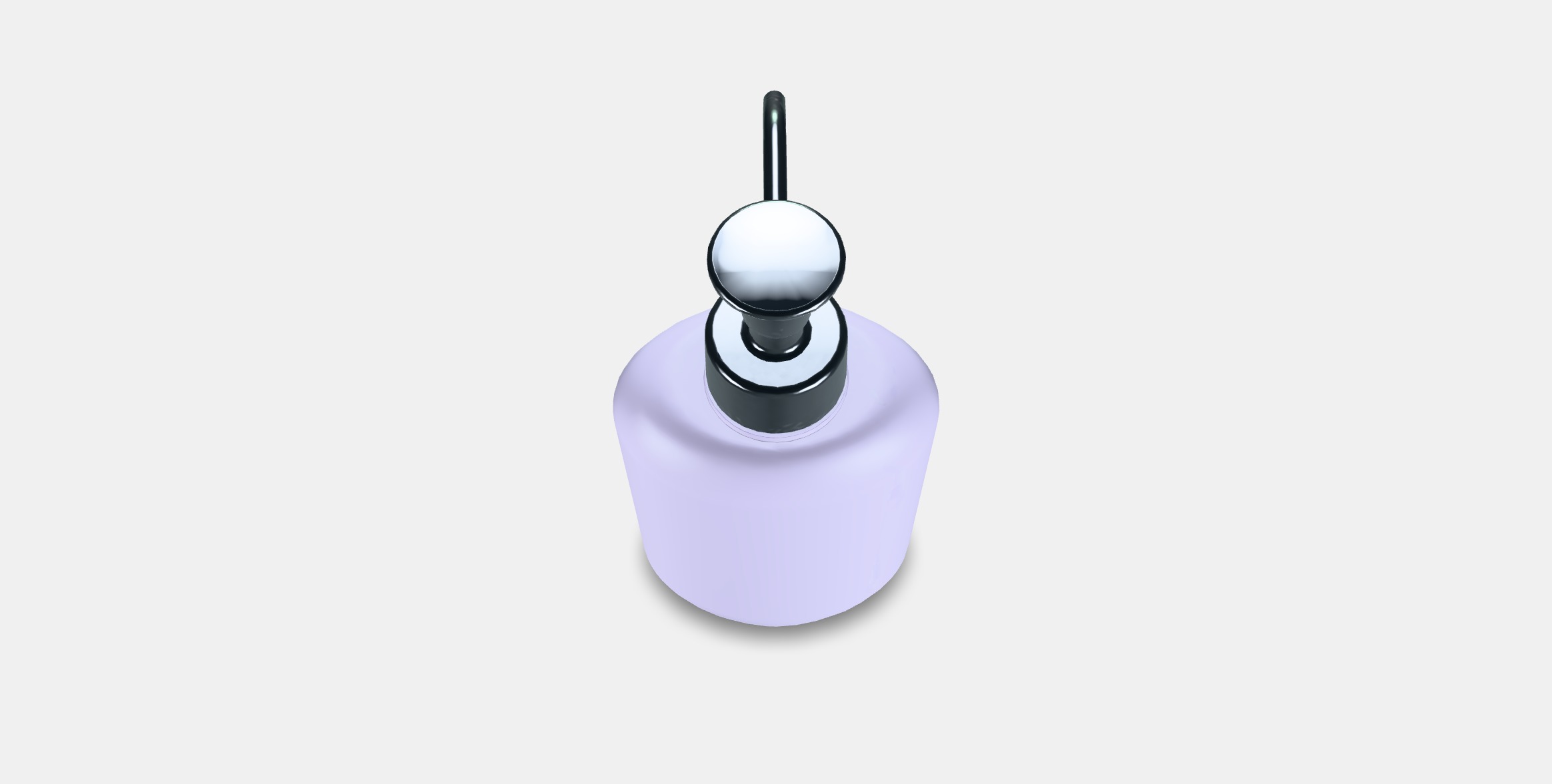 EKOLN Soap dispenser 2 Low-poly 3D model_2