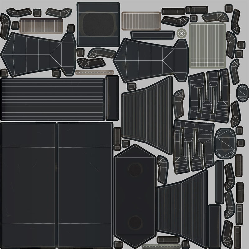 Electrical Plug Type C Low-poly 3D model_14