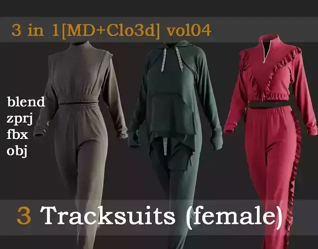 3 Tracksuits for women vol04