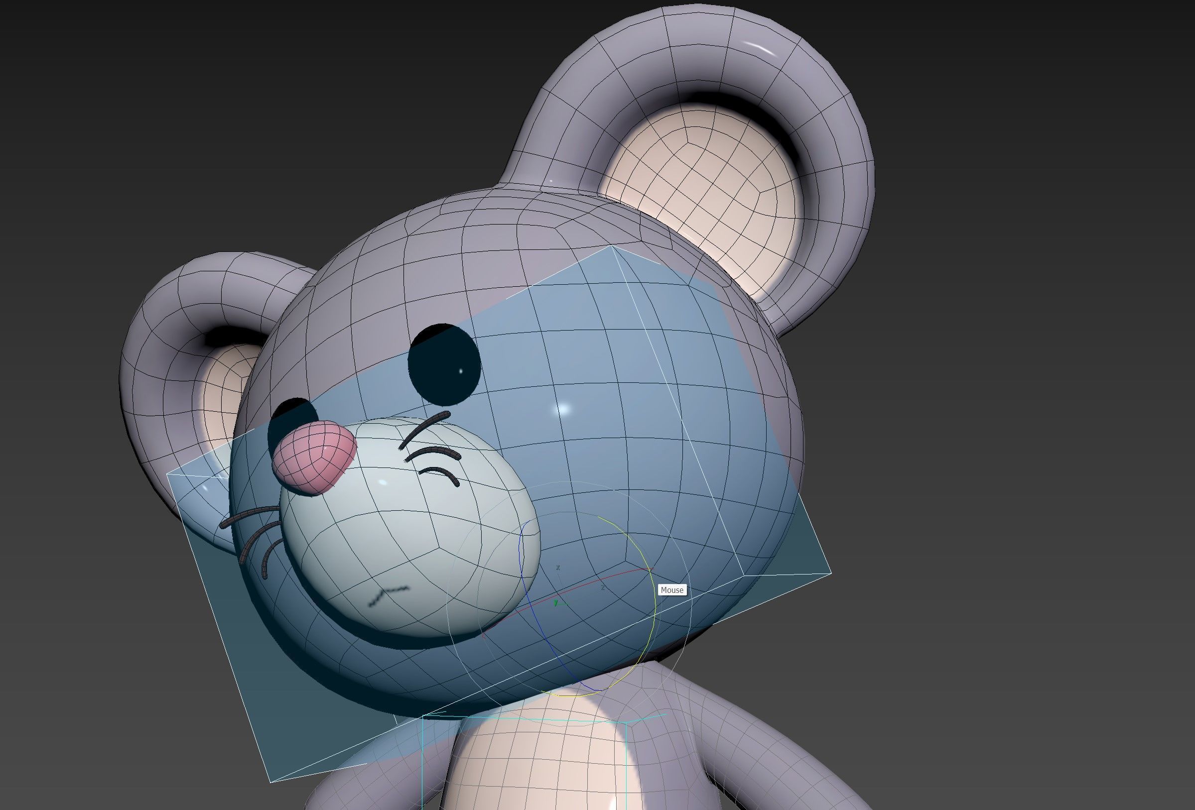 Character324 Rigged Mouse 3D model_16