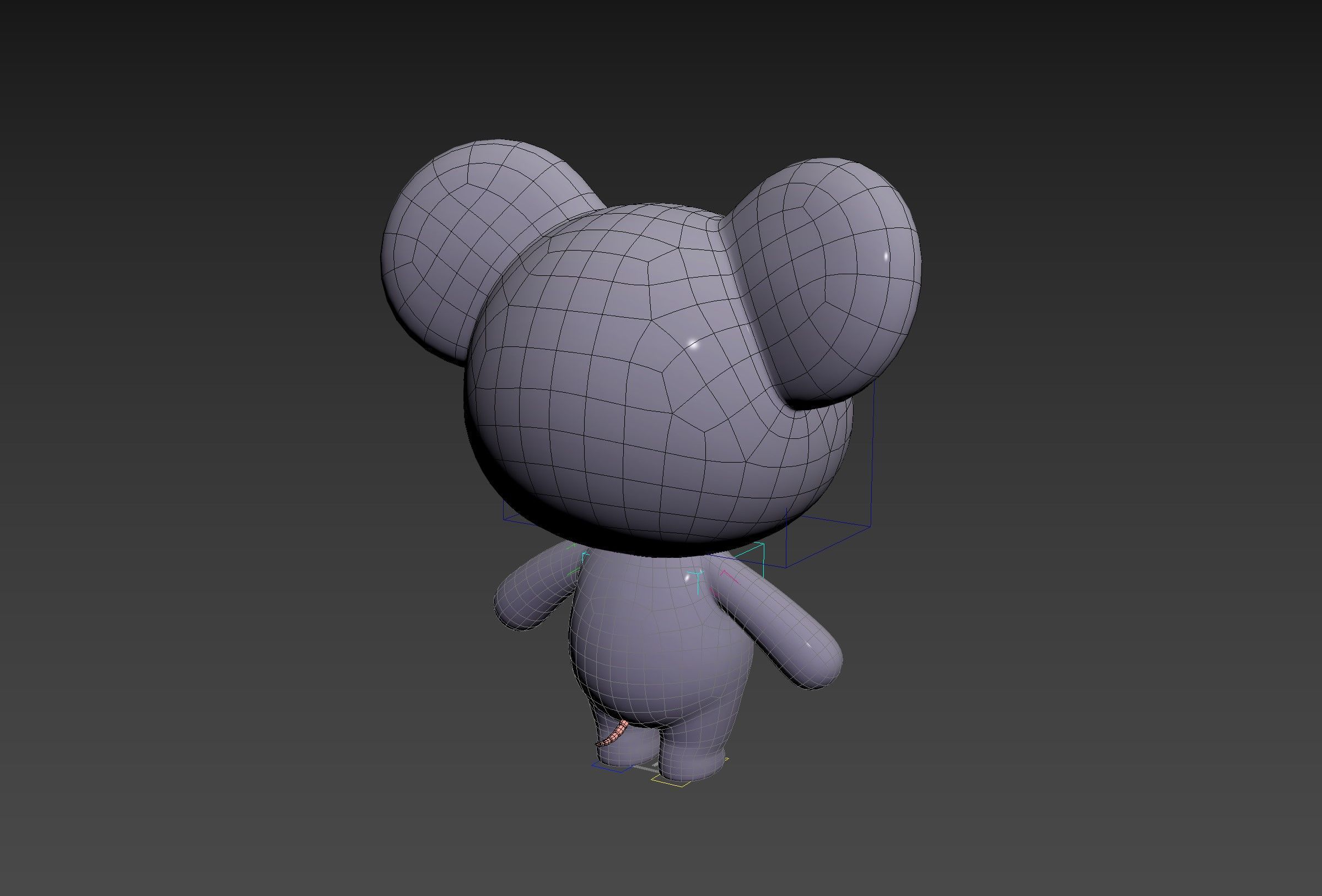 Character324 Rigged Mouse 3D model_15