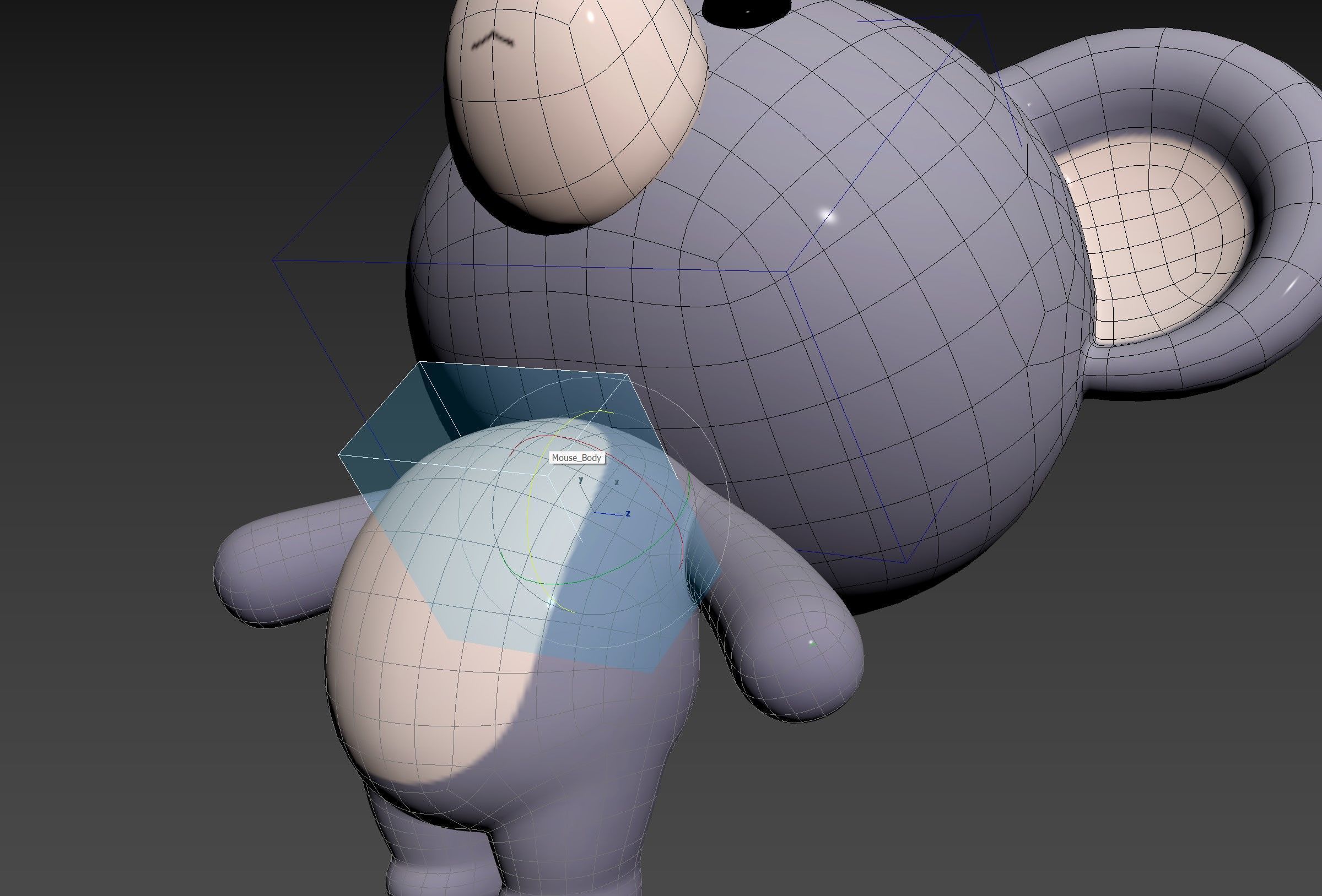 Character324 Rigged Mouse 3D model_19
