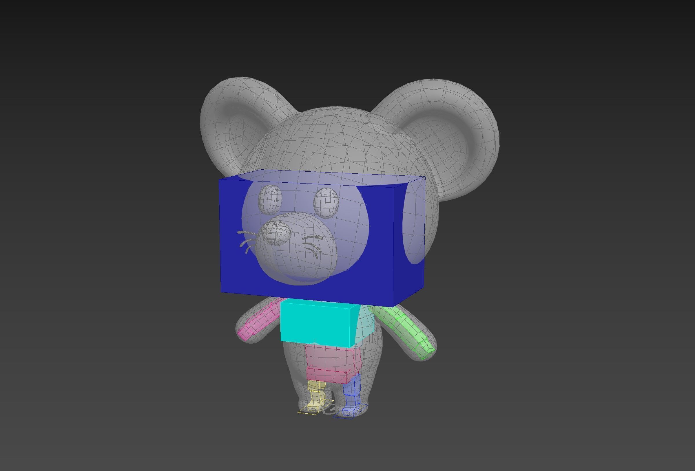 Character324 Rigged Mouse 3D model_22