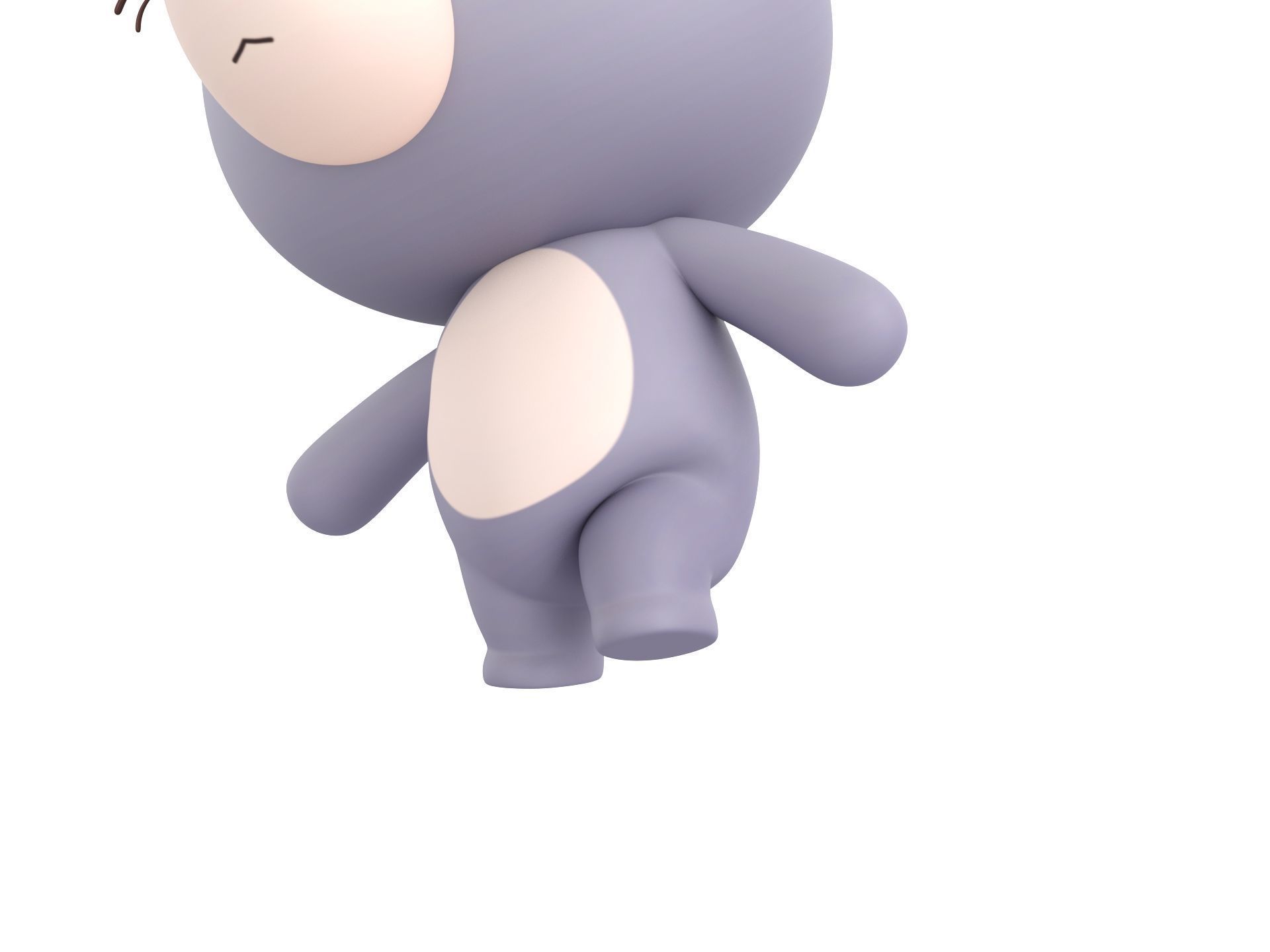 Character324 Rigged Mouse 3D model_8