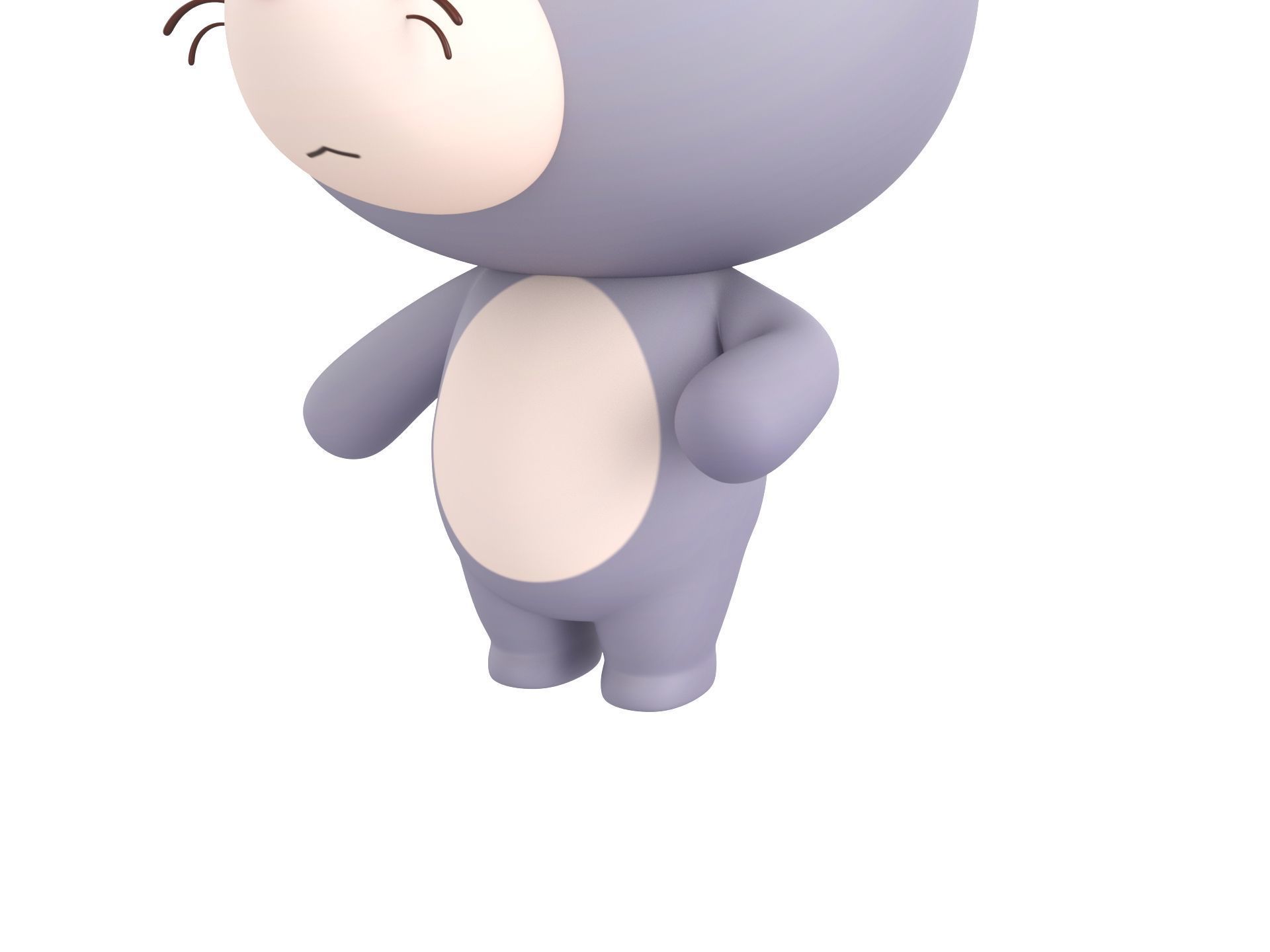 Character324 Rigged Mouse 3D model_7