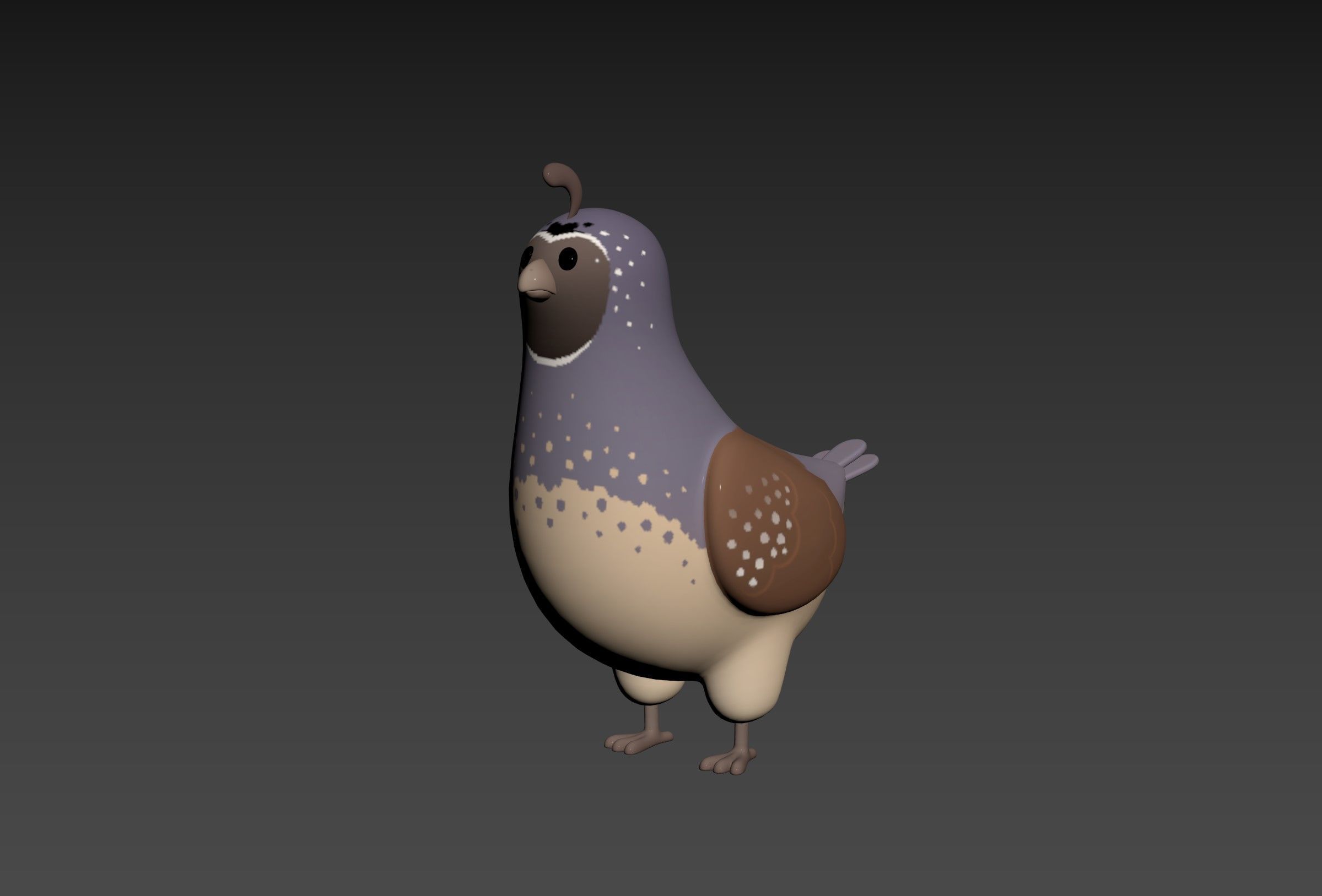 Character327 Quail 3D model_10