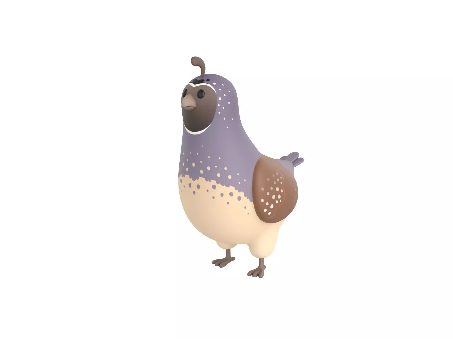 Character327 Quail 3D model_0