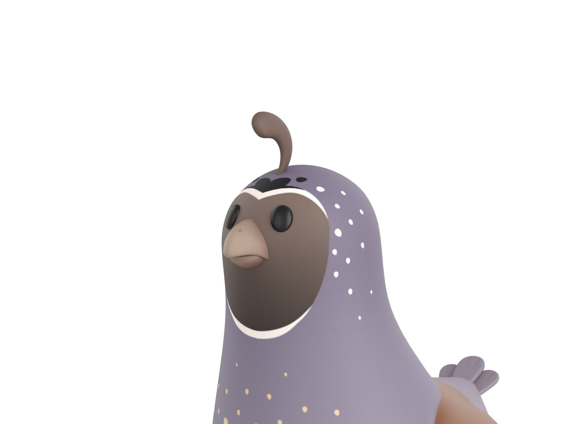 Character327 Quail 3D model_9