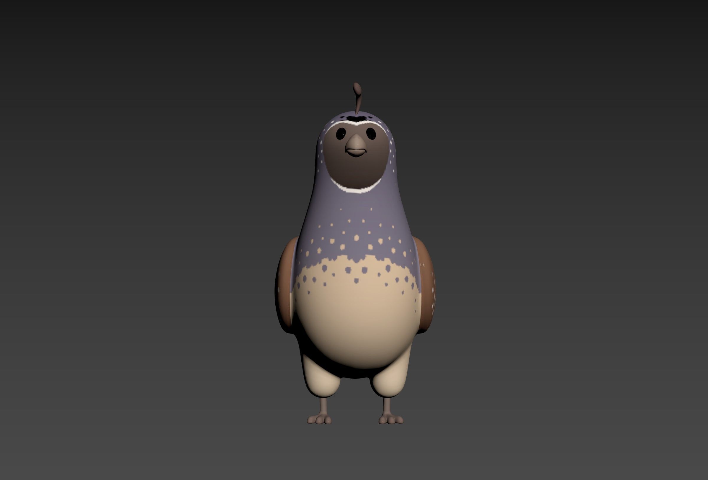 Character327 Quail 3D model_13