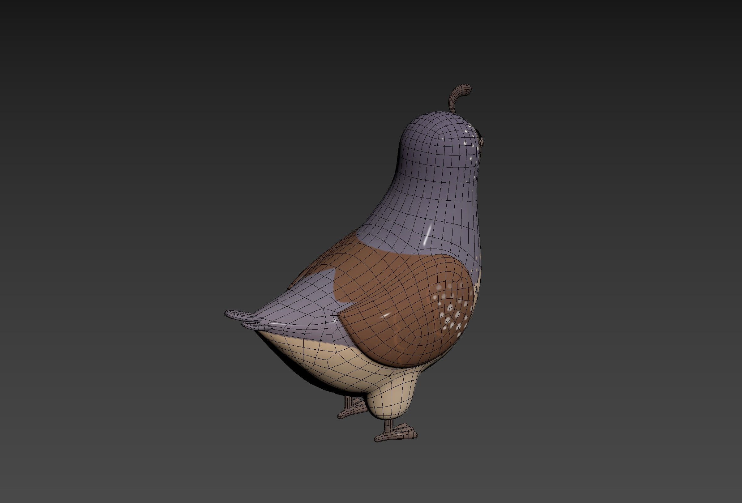 Character327 Quail 3D model_16