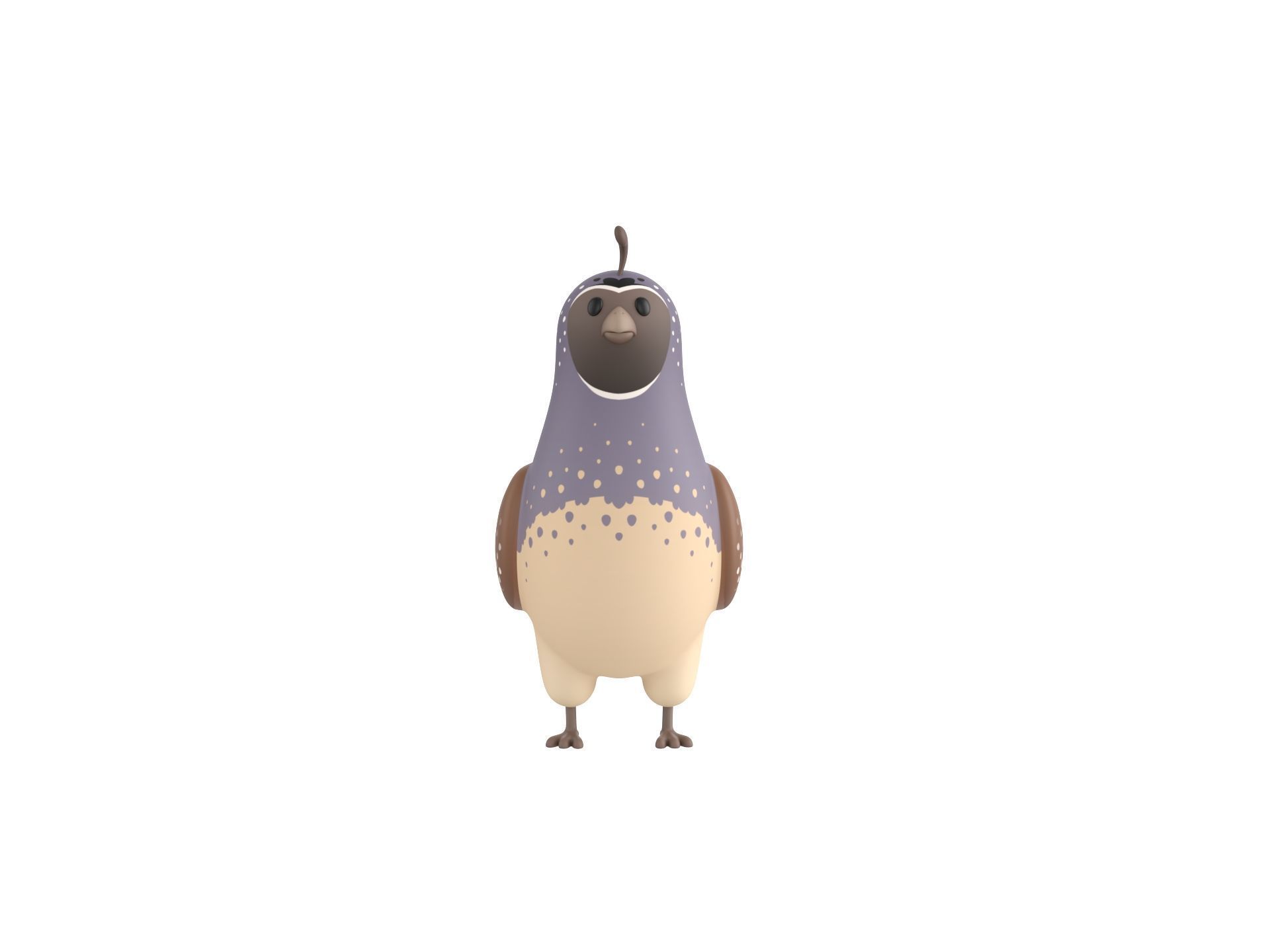 Character327 Quail 3D model_1