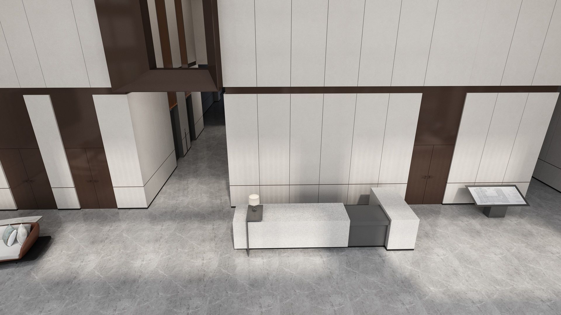 The Hotel Lobby 14 3D model_4