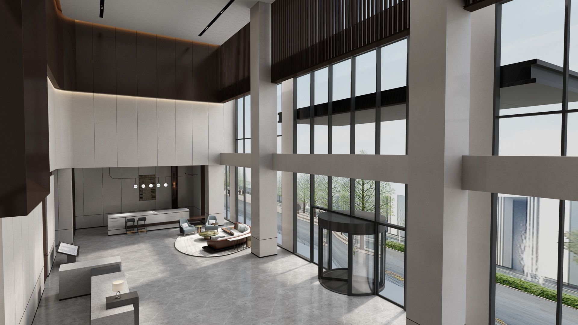 The Hotel Lobby 14 3D model_2