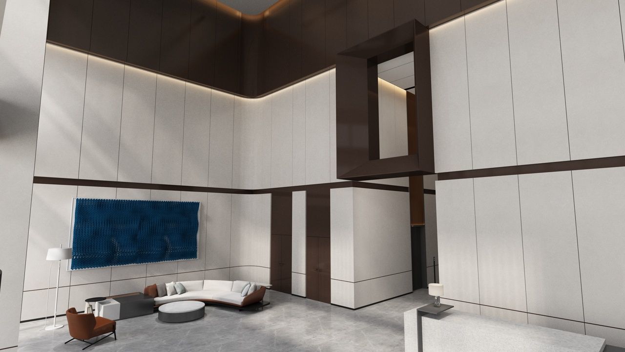 The Hotel Lobby 14 3D model_9
