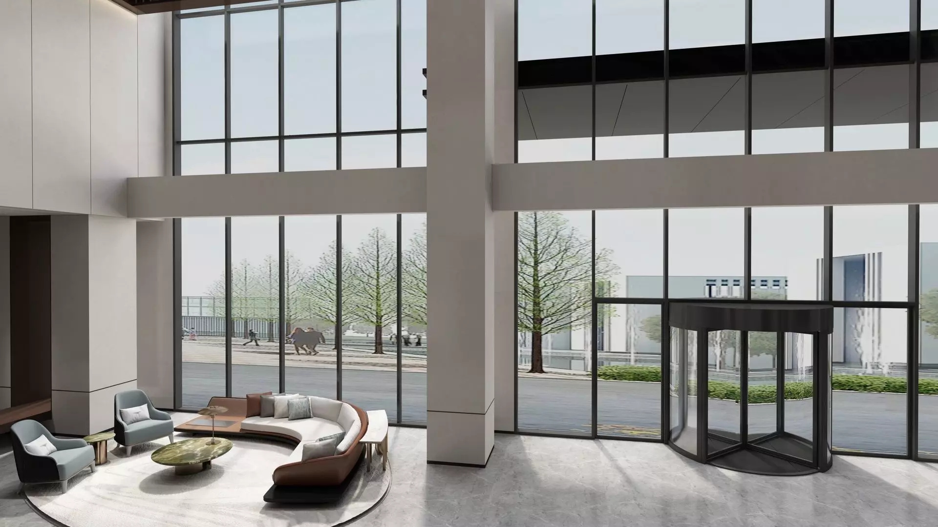 The Hotel Lobby 14 3D model_0