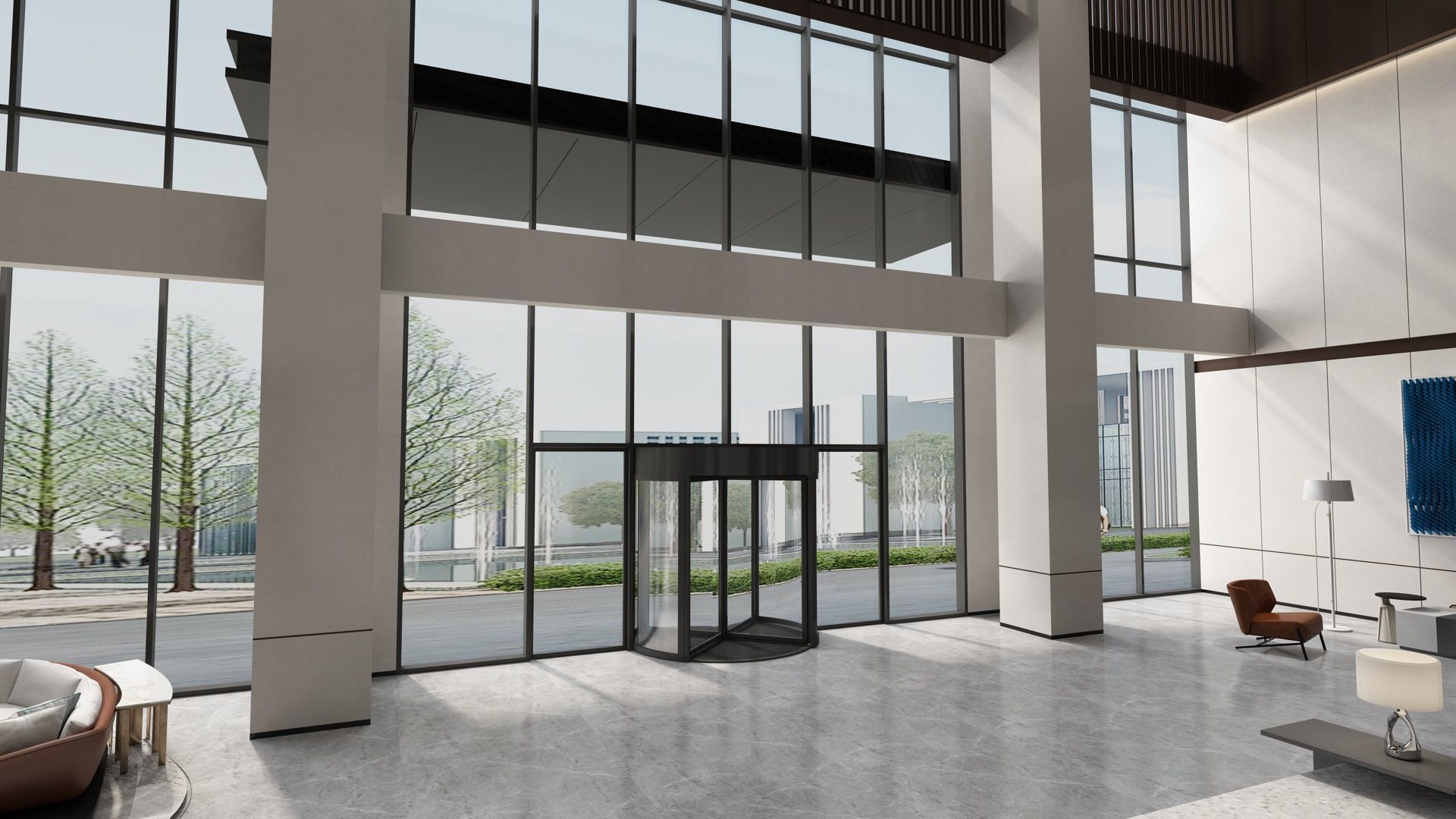 The Hotel Lobby 14 3D model_3