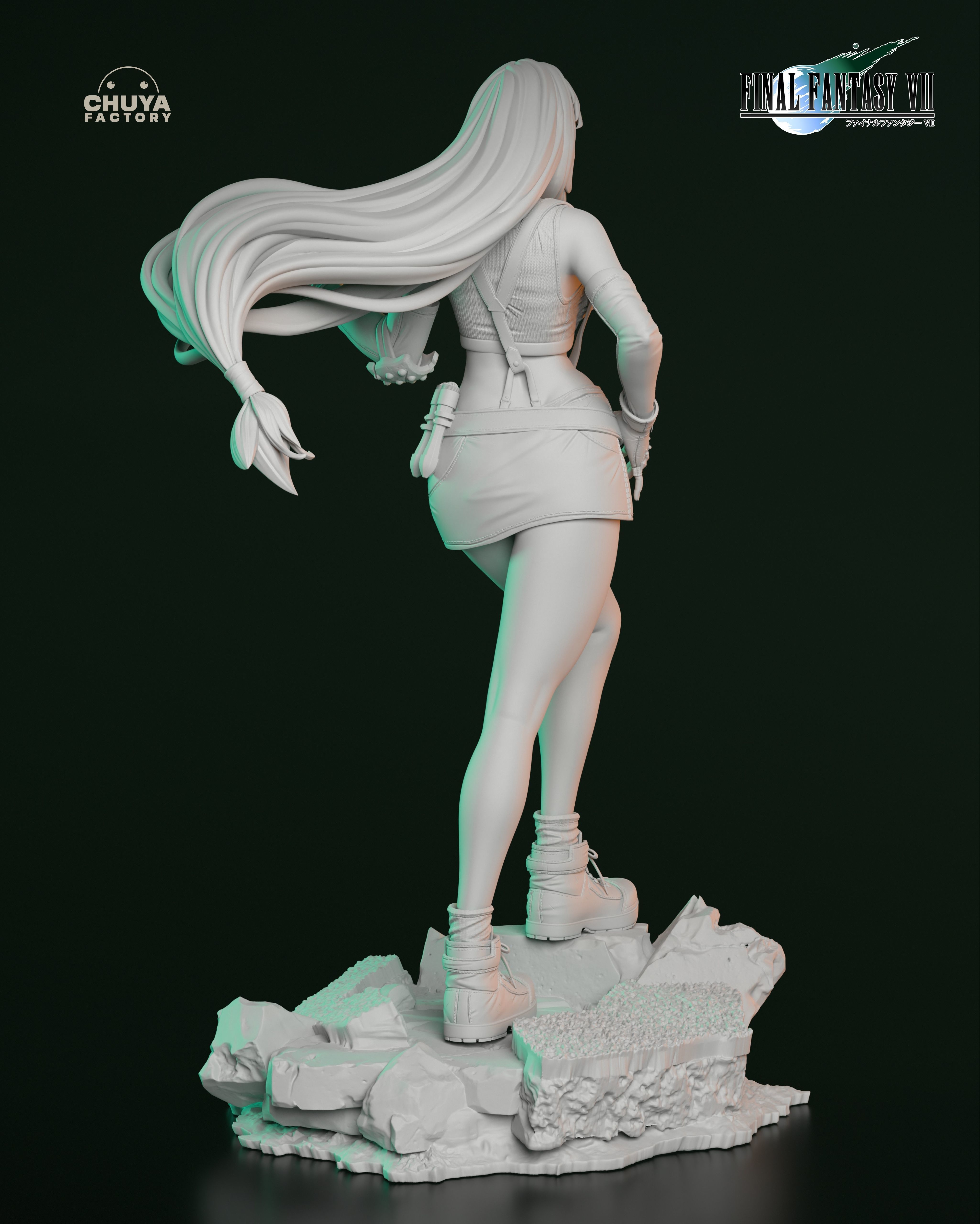 Tifa - Final Fantasy VII 3D print model_10