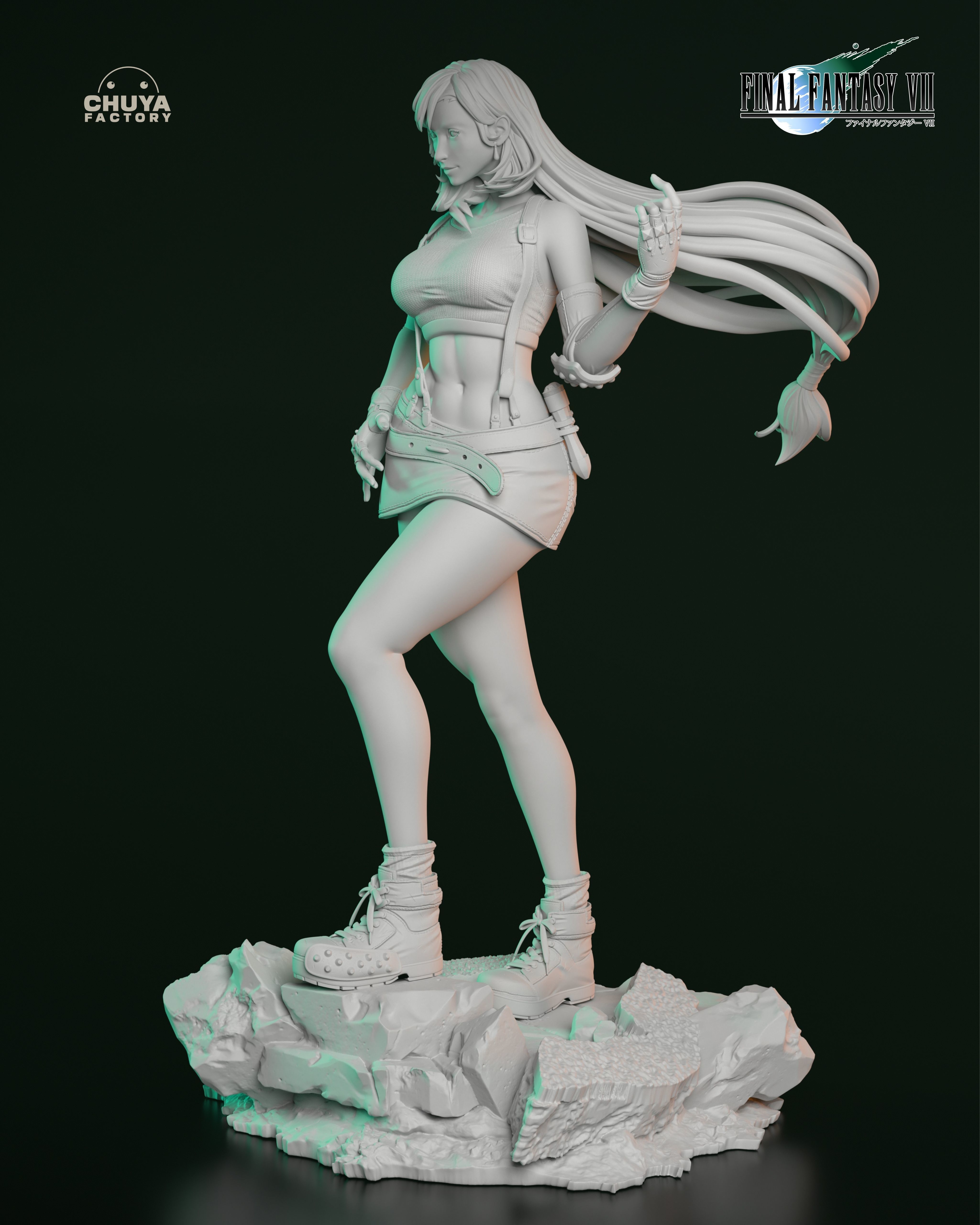 Tifa - Final Fantasy VII 3D print model_6