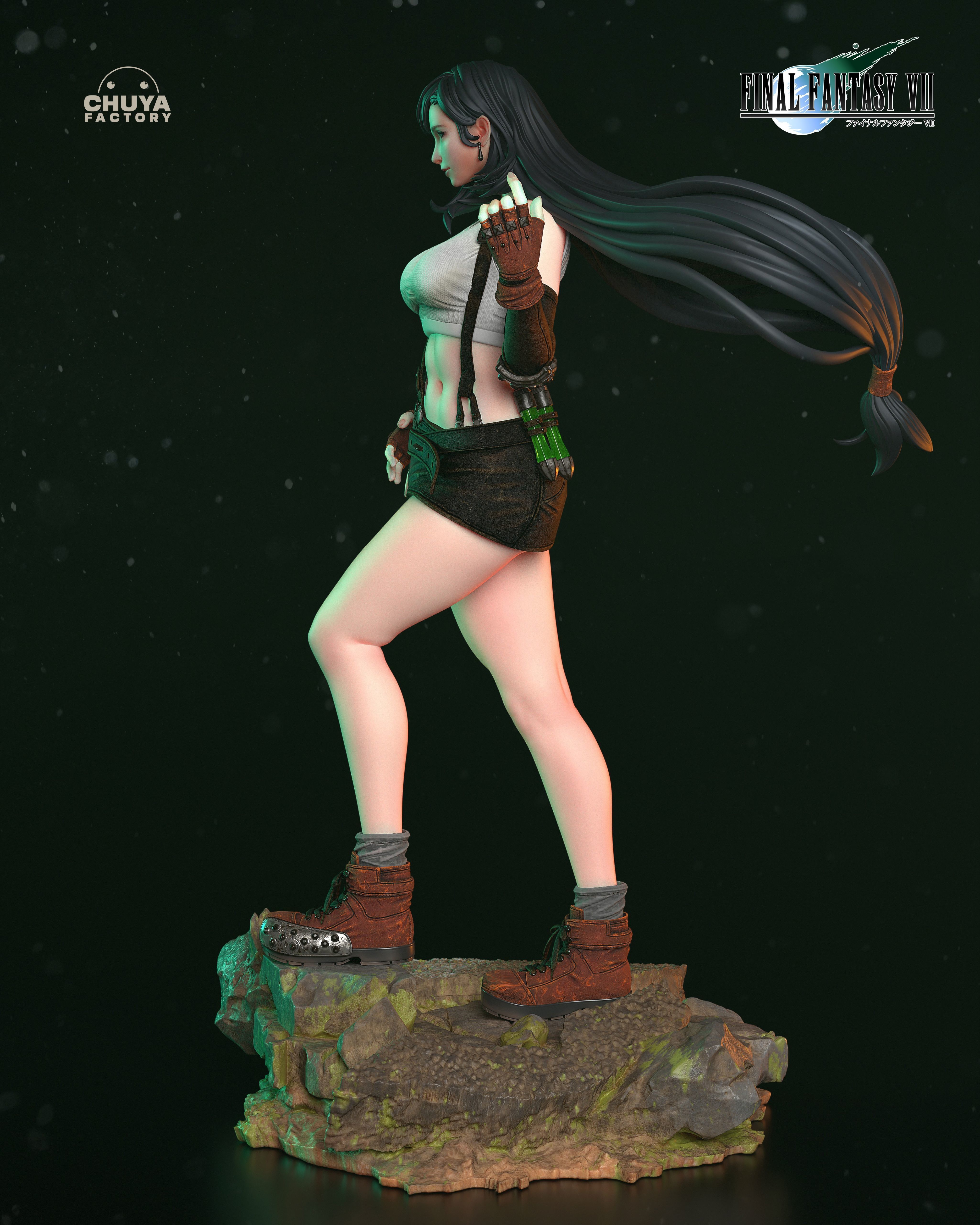 Tifa - Final Fantasy VII 3D print model_11