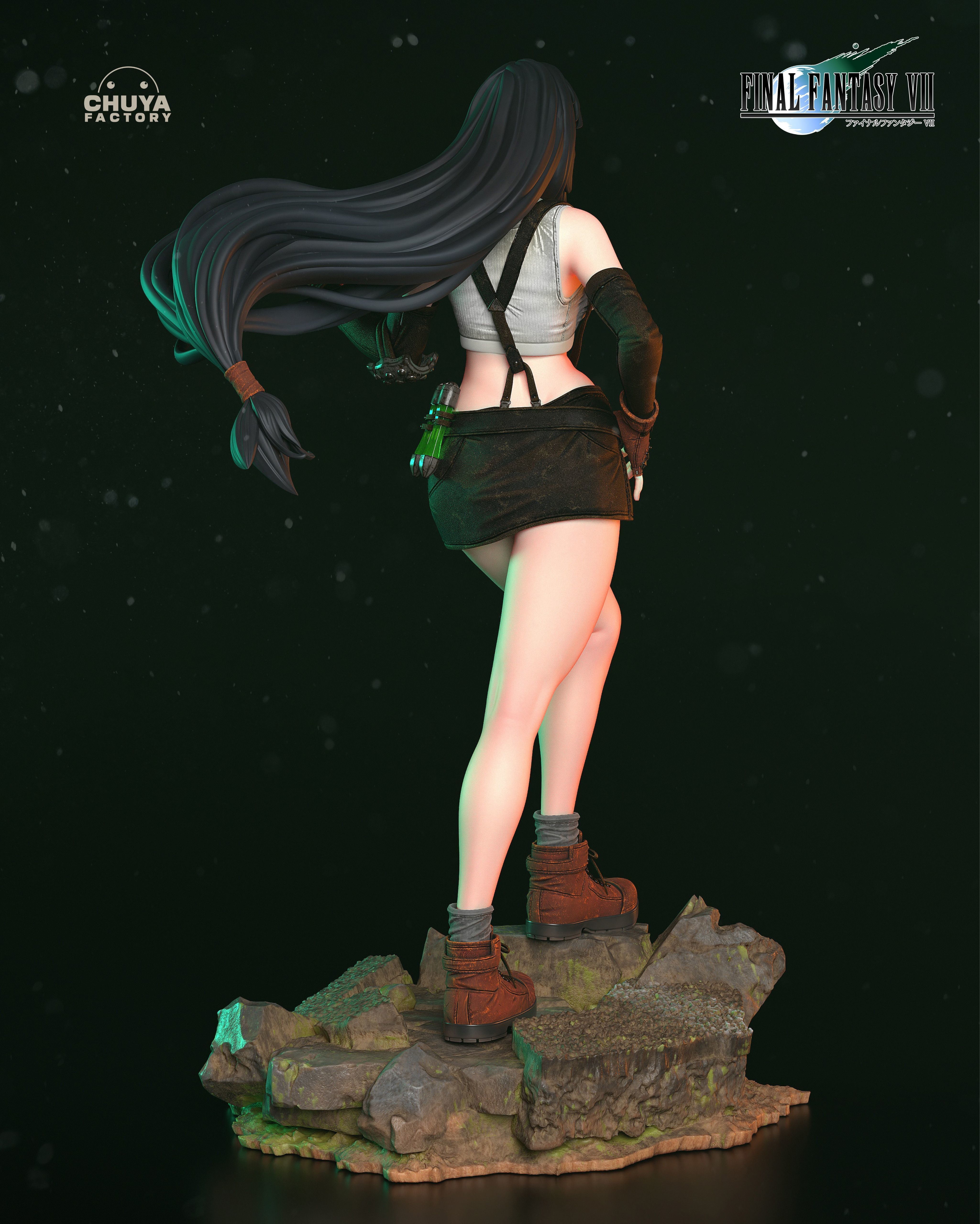 Tifa - Final Fantasy VII 3D print model_9
