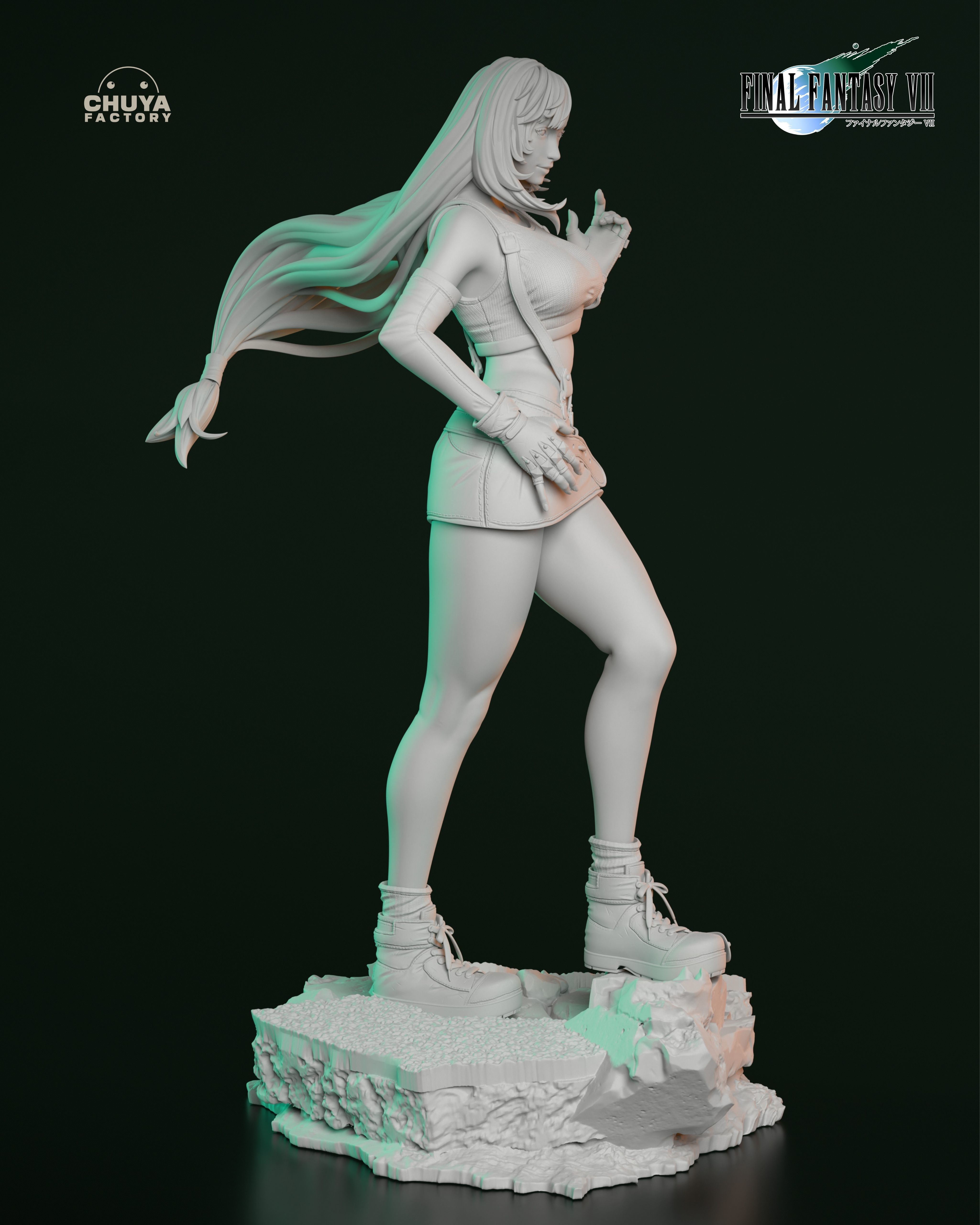 Tifa - Final Fantasy VII 3D print model_8