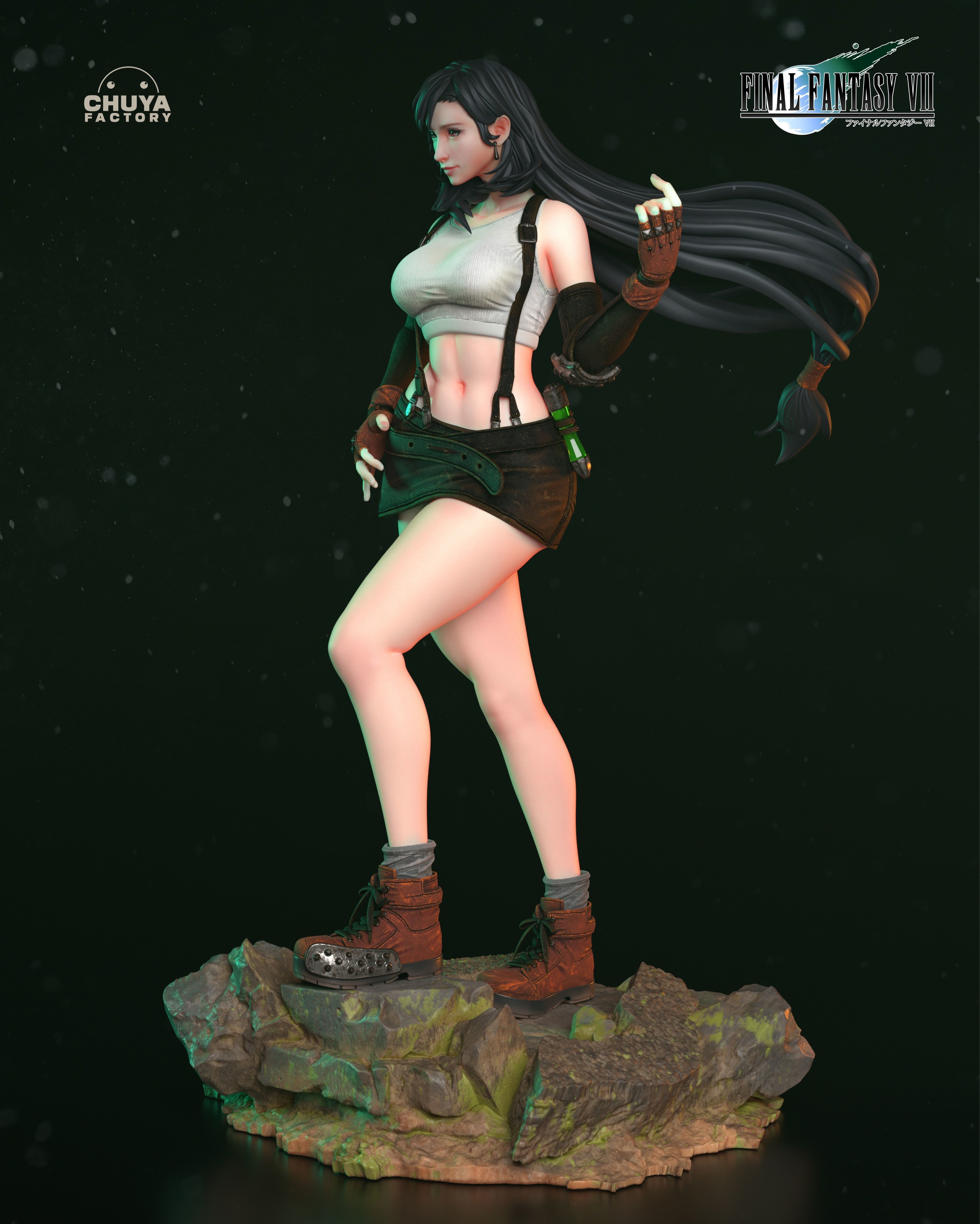 Tifa - Final Fantasy VII 3D print model_5