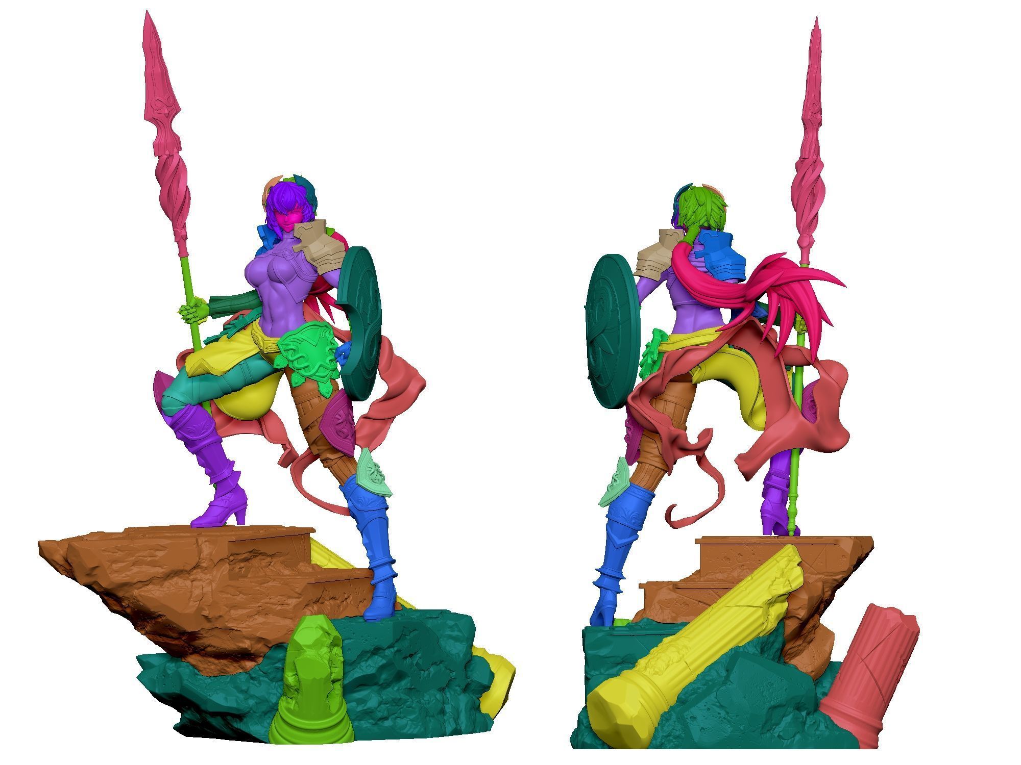 Caenis - Fate Grand Order 3D print model_14