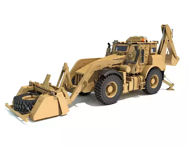 Military Excavator 3D model