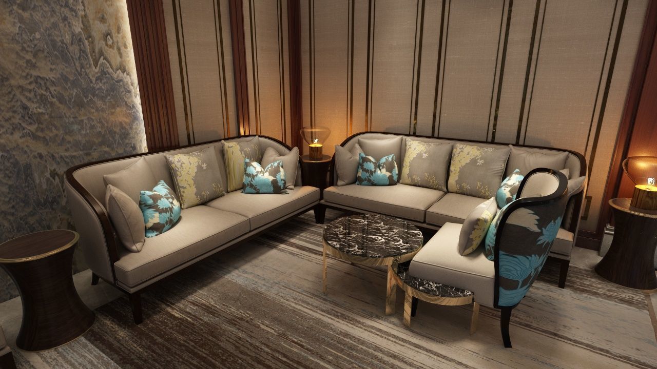 The Hotel Lobby 6 3D model_10