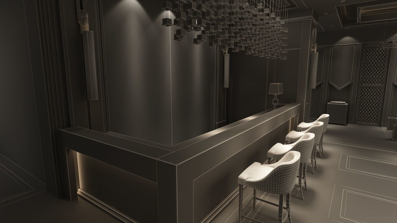 The Hotel Lobby 6 3D model_19