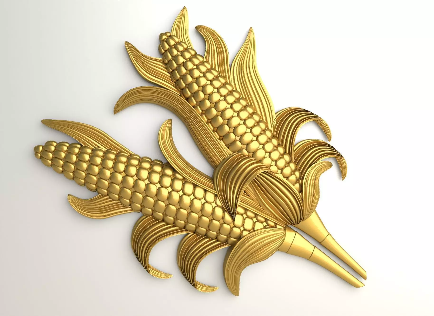 3d corn for cnc 3D print model