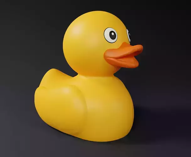 Cute Rubber Duck 3D print model